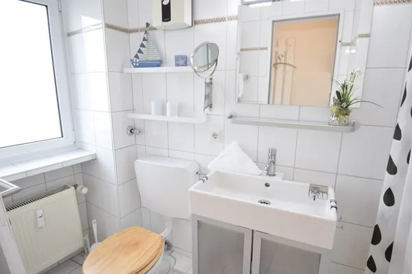 Badezimmer  Kjeirstr. 34, Whg. 12, Haus Atlanta