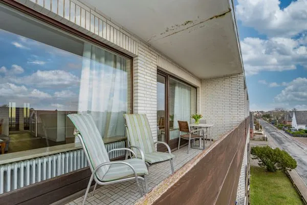 Balkon  Kjeirstr. 34, Whg. 14, Haus Atlanta