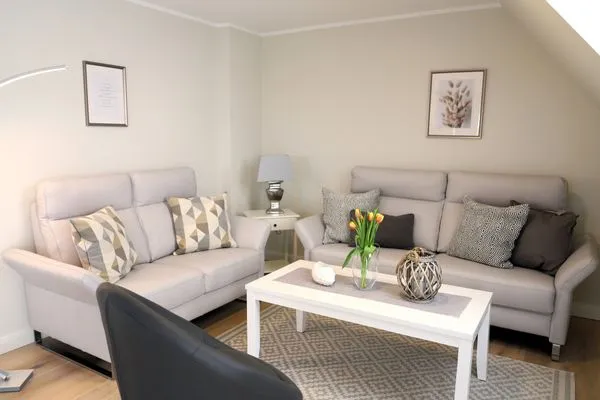 Wohnzimmer  Nordhedig 7, Whg. 7b