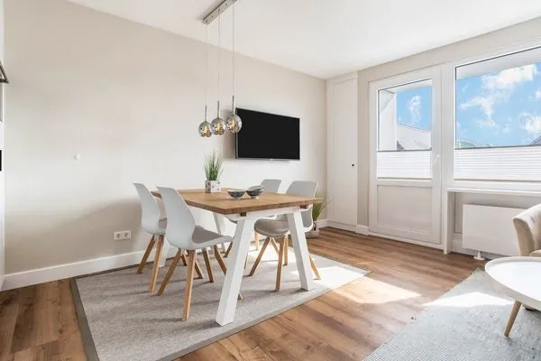 Wohnzimmer  Strandstr. 6, Whg. 12