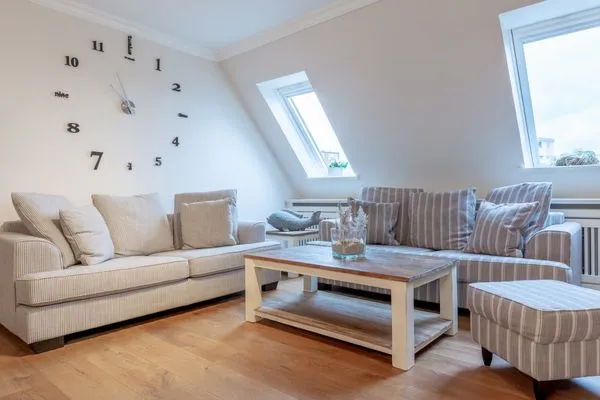 Wohnzimmer  Strandstr. 6, Whg. 22