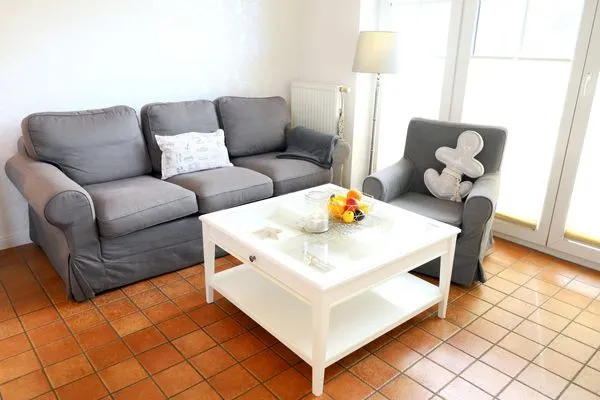 Wohnzimmer  Haus Seestern, EG Dory