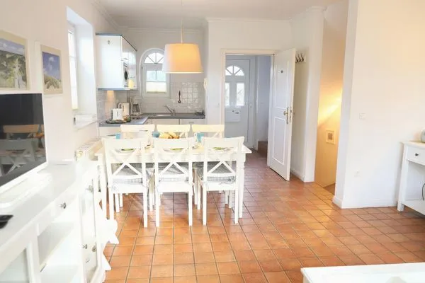 Wohnzimmer  Haus Seestern, EG Dory