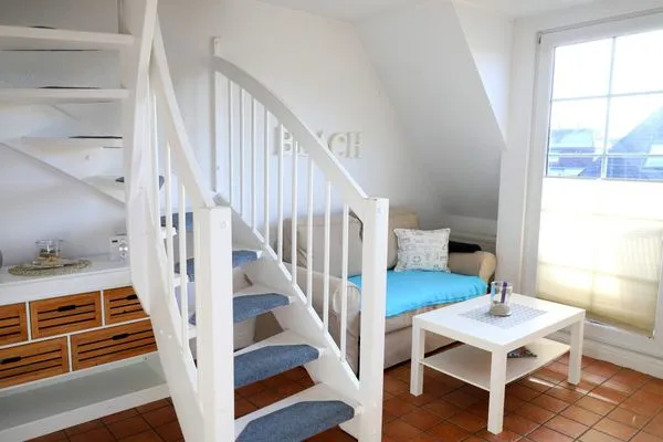 Wohnzimmer  Haus Seestern, DG Nemo