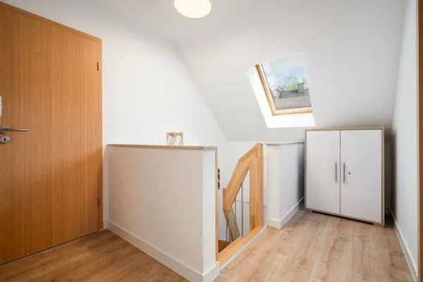 Ferienhaus Aurora Roebel Flur im Obergeschoss  Aurora