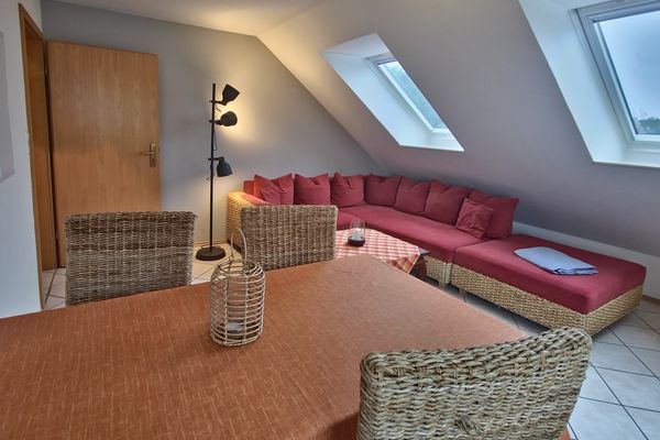  Fewo Am Dünenwald Zempin Zempin - Wohnzimmer