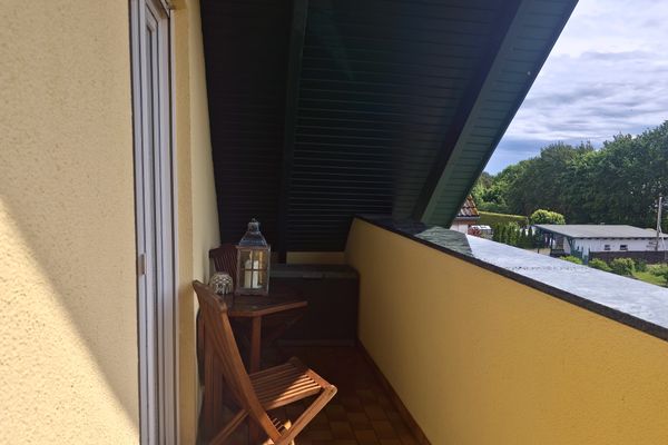  Fewo Am Dünenwald Zempin Zempin - Balkon