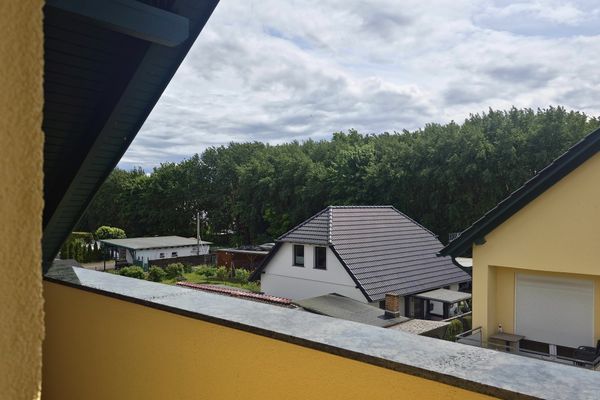  Fewo Am Dünenwald Zempin Zempin - Gartenblick