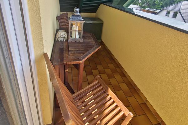  Fewo Am Dünenwald Zempin Zempin - Balkon