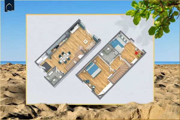 Grundriss  Ferienhaus Usedom-Idyll