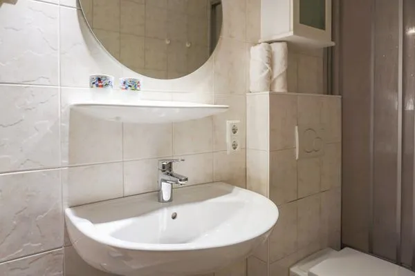 Badezimmer  Sommerabend