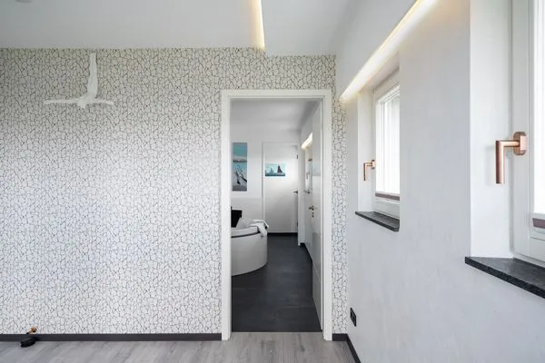 Panoramasuite The Turm begehbares Badezimmer aus 2 Schlafzimmern  Panoramasuite The Turm