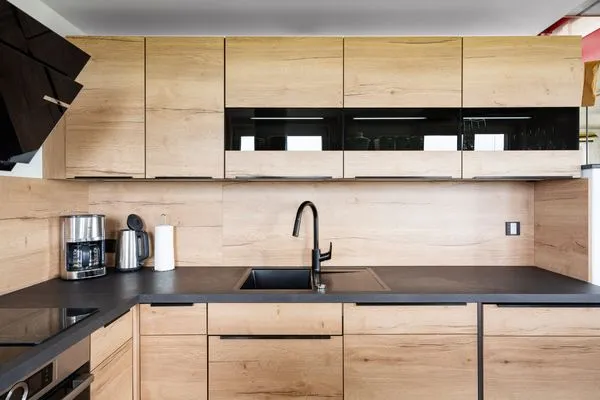 Panoramasuite The Turm Wustrow mit moderner Küche  Panoramasuite The Turm