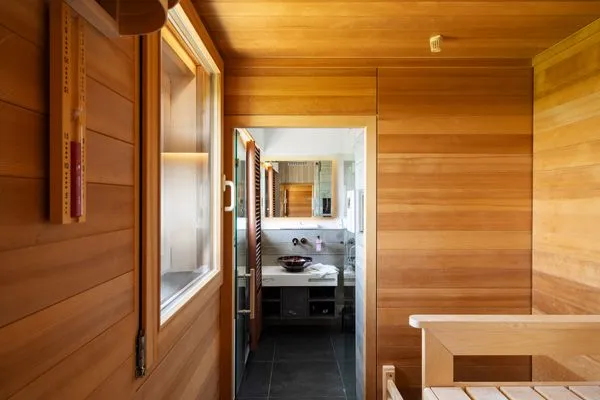 Sauna  Panoramasuite The Turm