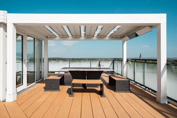 Terrasse  Panoramasuite The Turm