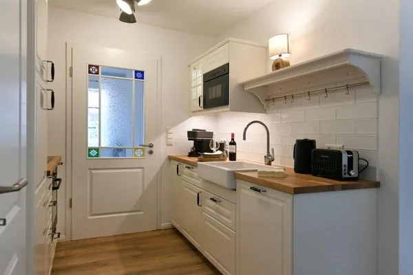 Küche / Küchenzeile Haus Casper Ferienwohnung Watt'n Platz