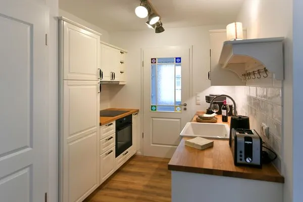 Küche / Küchenzeile Haus Casper Ferienwohnung Watt'n Platz