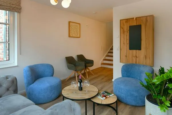 Wohnzimmer Haus Casper Ferienwohnung Watt'n Platz