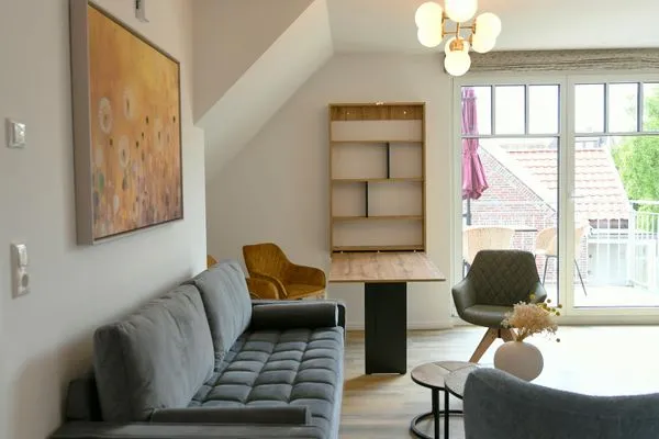 Wohnzimmer Haus Casper Ferienwohnung Watt'n Kiek