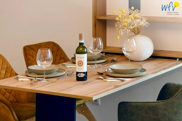 Wohnzimmer Haus Casper Ferienwohnung Watt'n Kiek