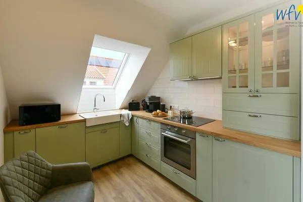 Küche / Küchenzeile Haus Casper Ferienwohnung Watt'n Kiek