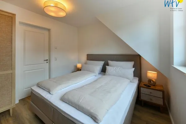 Schlafzimmer Haus Casper Ferienwohnung Watt'n Kiek
