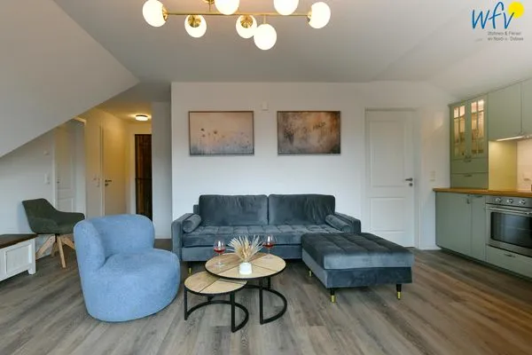 Wohnzimmer Haus Casper Ferienwohnung Sünnblick