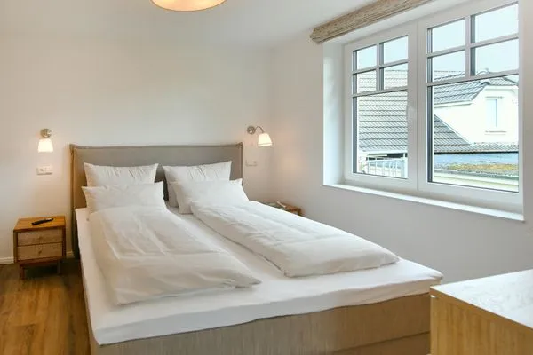 Schlafzimmer Haus Casper Ferienwohnung Sünnblick