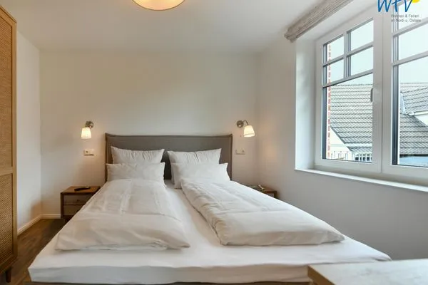 Schlafzimmer Haus Casper Ferienwohnung Sünnblick