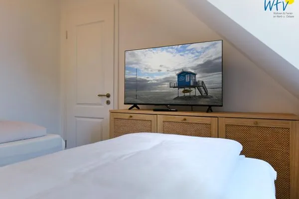 Schlafzimmer Haus Casper Ferienwohnung Sünnblick