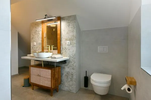 Badezimmer Haus Casper Ferienwohnung Sünnblick