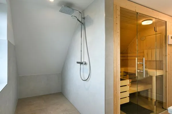 Badezimmer Haus Casper Ferienwohnung Sünnblick