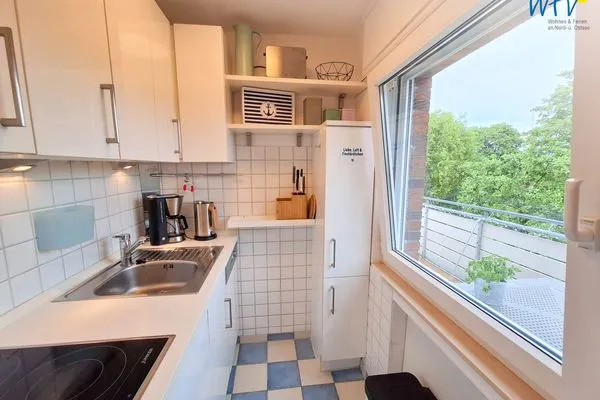 Küche / Küchenzeile Haus Dörloop Ferienwohnung 9