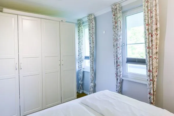 Schlafzimmer Villa Dorfgroden Ferienwohnung Strandvogt