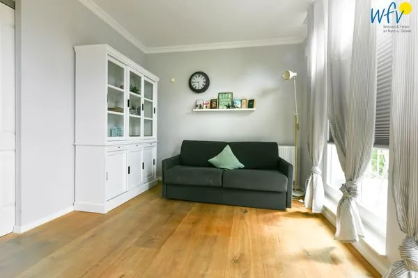 Wohnzimmer Villa Dorfgroden Ferienwohnung Strandvogt