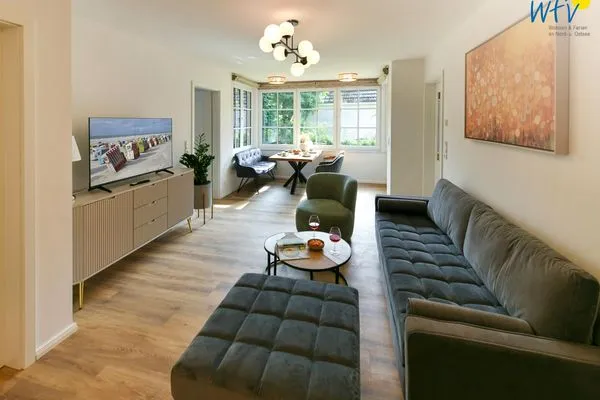 Wohnzimmer Haus Christine Ferienwohnung Uns Versteck