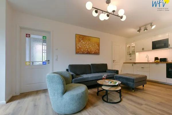 Wohnzimmer Haus Christine Ferienwohnung Uns Versteck