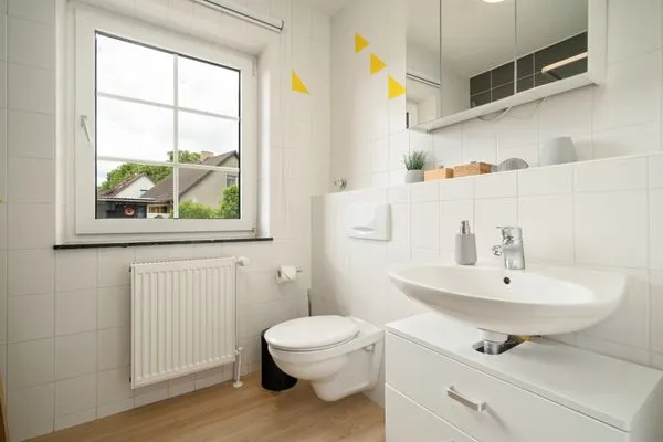 Ferienhaus Landhus Alt Schwerin Badezimmer  Landhus