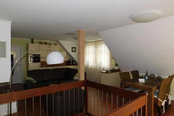  Oberdeck Ostseebad Wustrow - Wohnzimmer