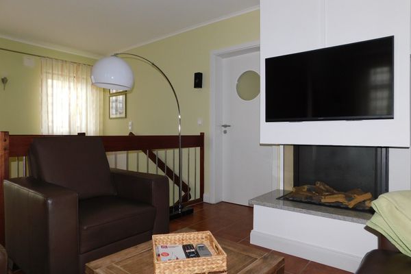  Oberdeck Ostseebad Wustrow - Wohnzimmer