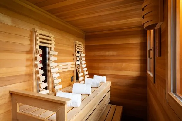 Sauna  Panoramasuite The Turm