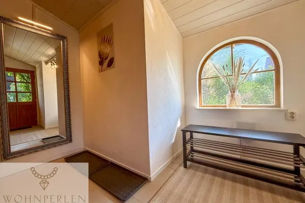 Reception  Wohnperle Bauernhaus Meusegast Dresden Sächsische Schweiz