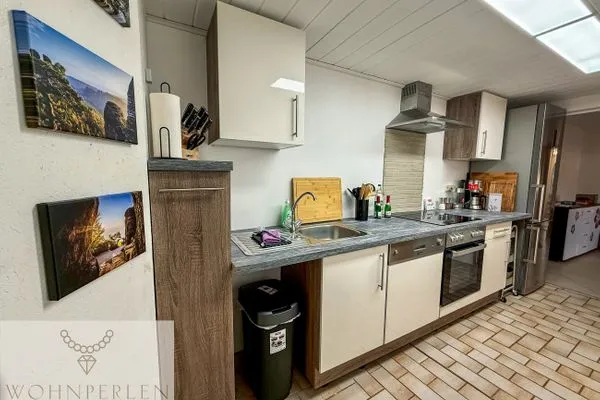 Kitchen  Wohnperle Bauernhaus Meusegast Dresden Sächsische Schweiz