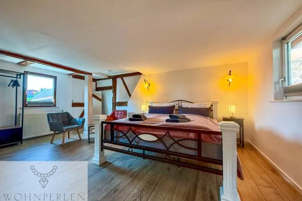 Bedroom  Wohnperle Bauernhaus Meusegast Dresden Sächsische Schweiz