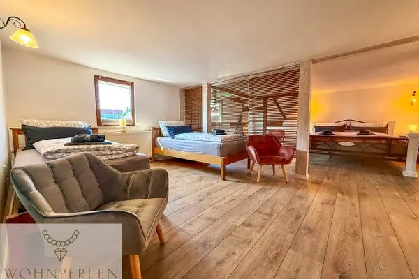 Bedroom  Wohnperle Bauernhaus Meusegast Dresden Sächsische Schweiz