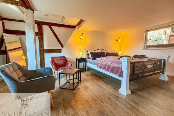 Bedroom  Wohnperle Bauernhaus Meusegast Dresden Sächsische Schweiz