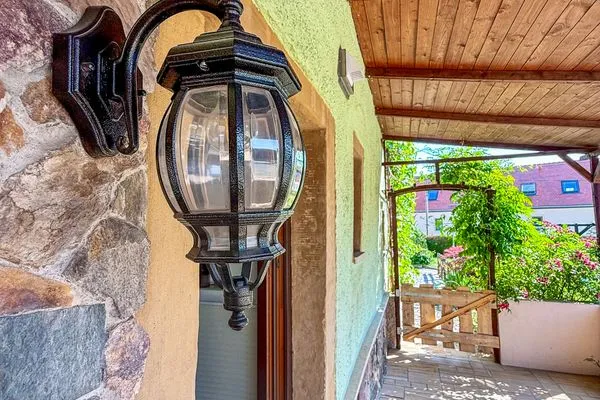 Decorative detail  Wohnperle Bauernhaus Meusegast Dresden Sächsische Schweiz