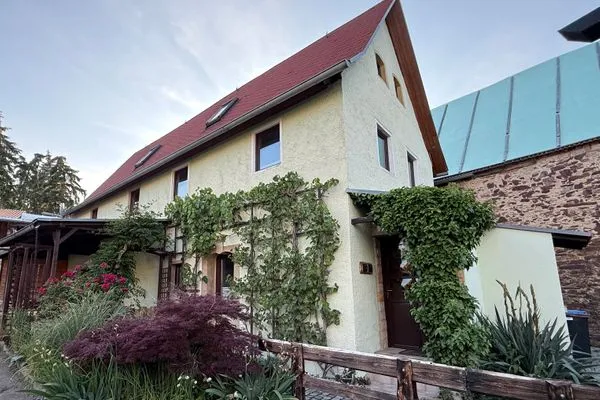 Main view  Wohnperle Bauernhaus Meusegast Dresden Sächsische Schweiz