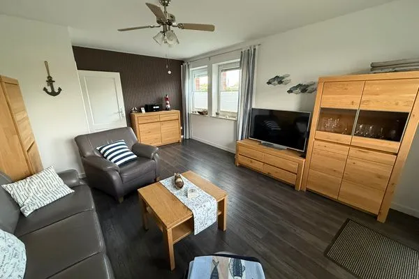 Wohnzimmer  Ferienwohnung Am Hookstief
