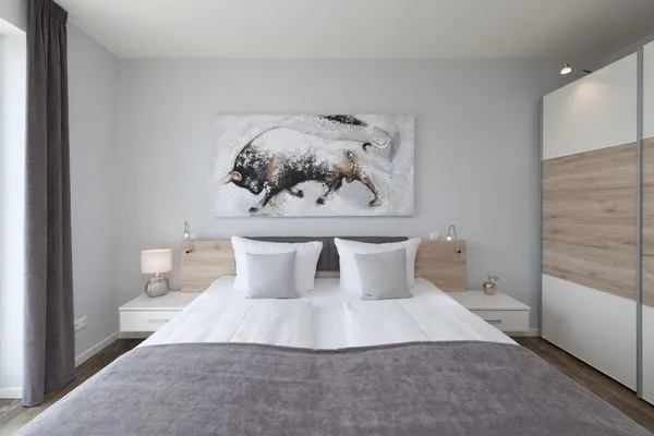 Ferienwohnung Anastasia Waren Schlafzimmer 1  Anastasia